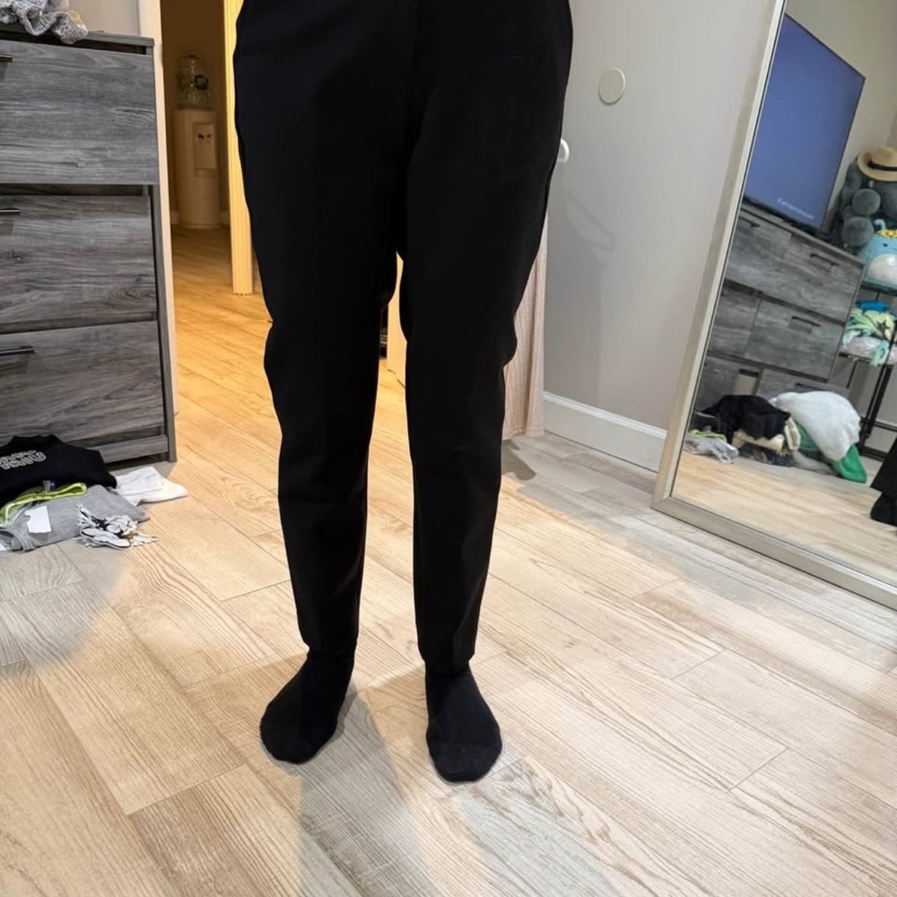 Black Slim Fit Pants